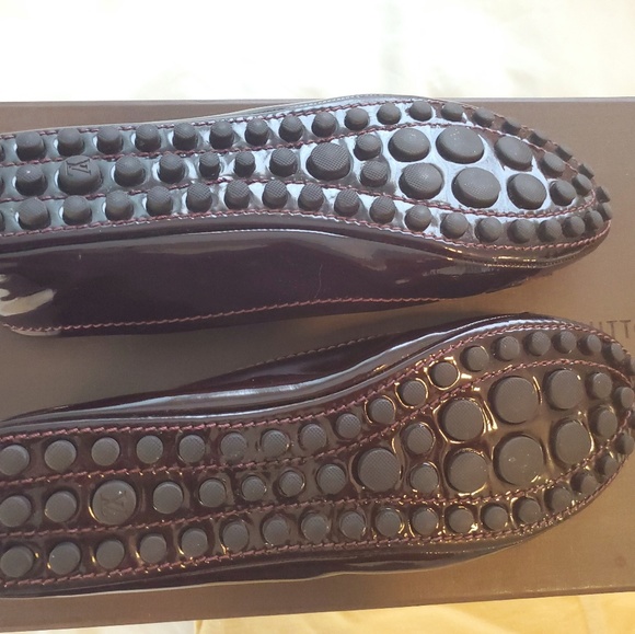 Louis Vuitton OXFORD CALFSKIN BALLERIA FLATS - Picture 8 of 8